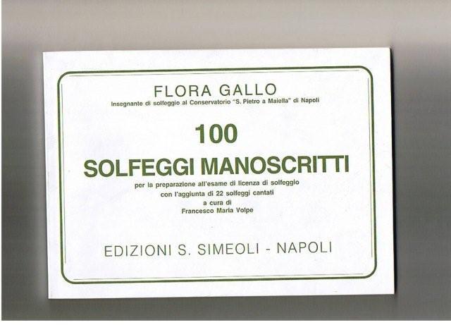 Solfeggi Manoscritti (100)